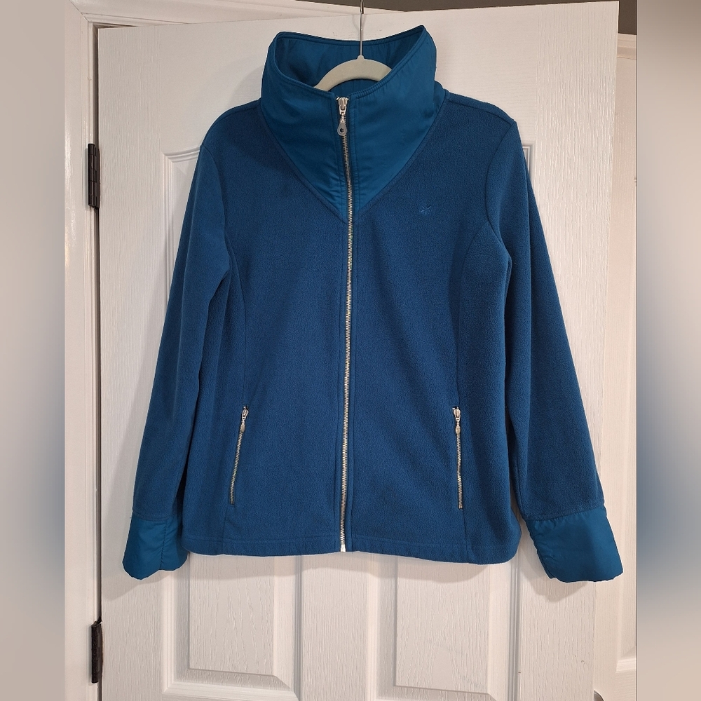 Old Navy Women's Blue Jacket Fleece Full Zip